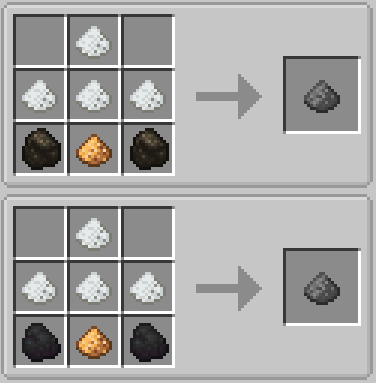 Craftable Gunpowder balanced
